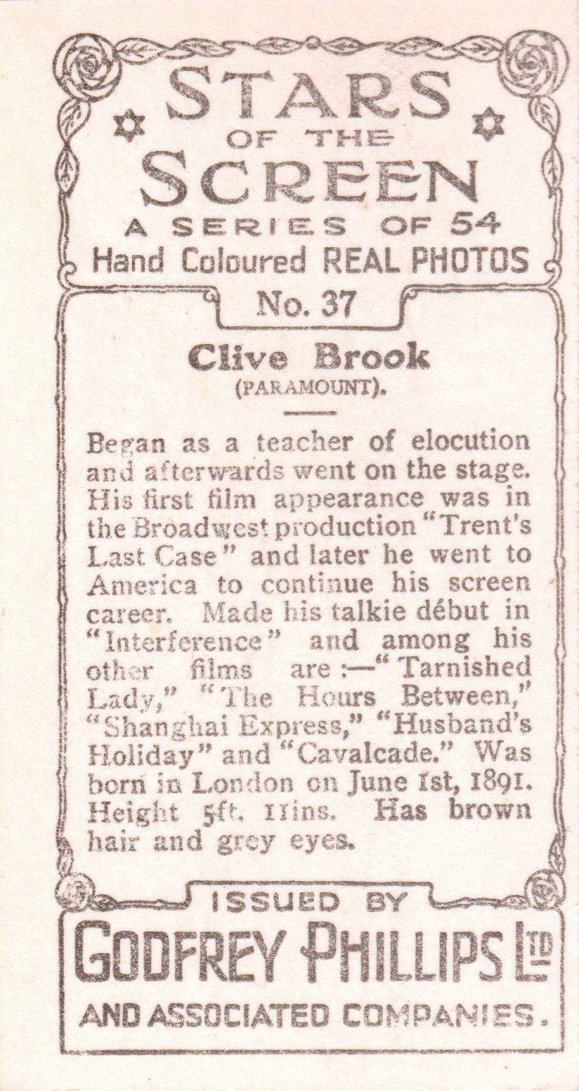 CLIVE BROOK