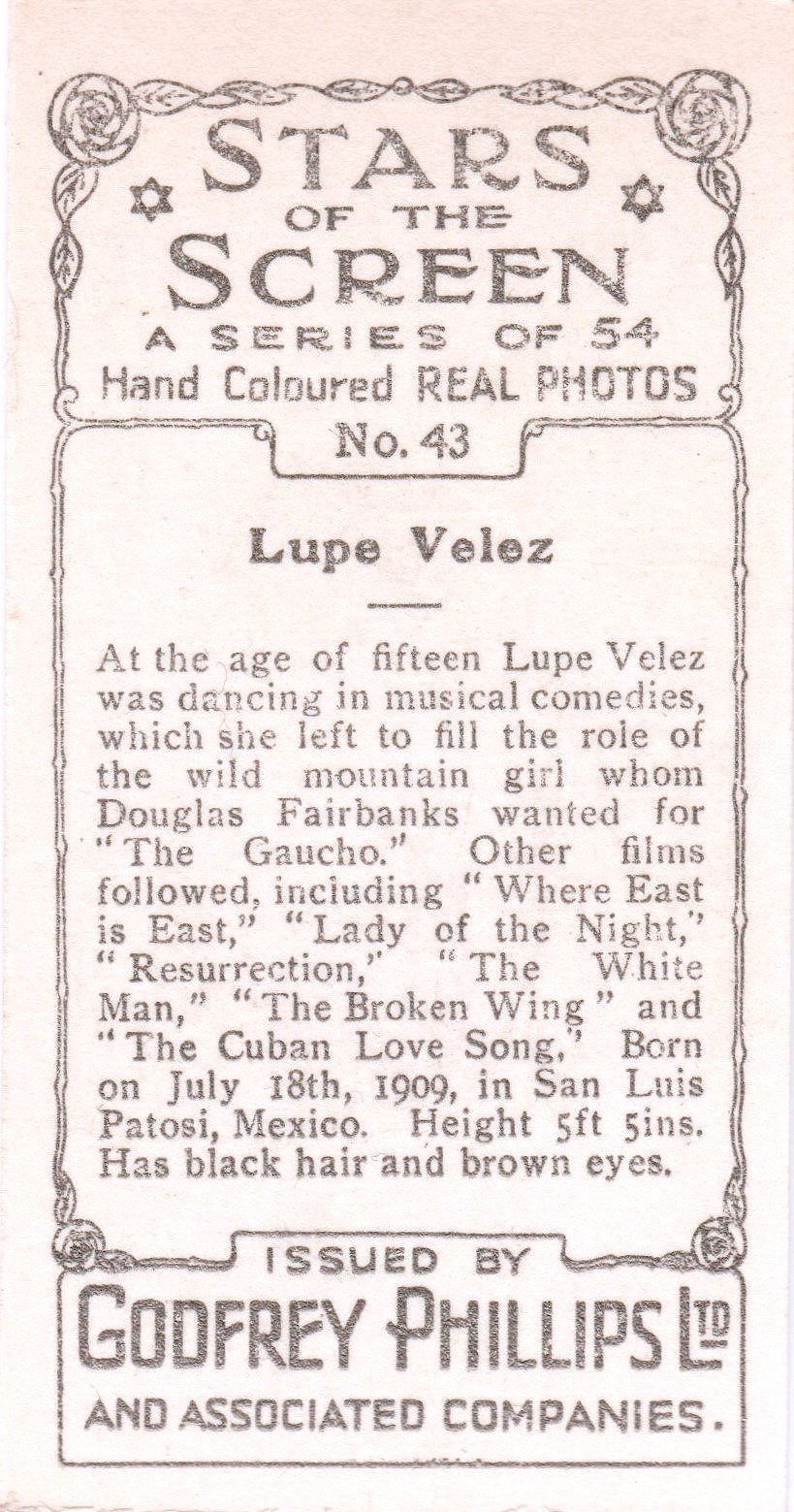 LUPE VELEZ