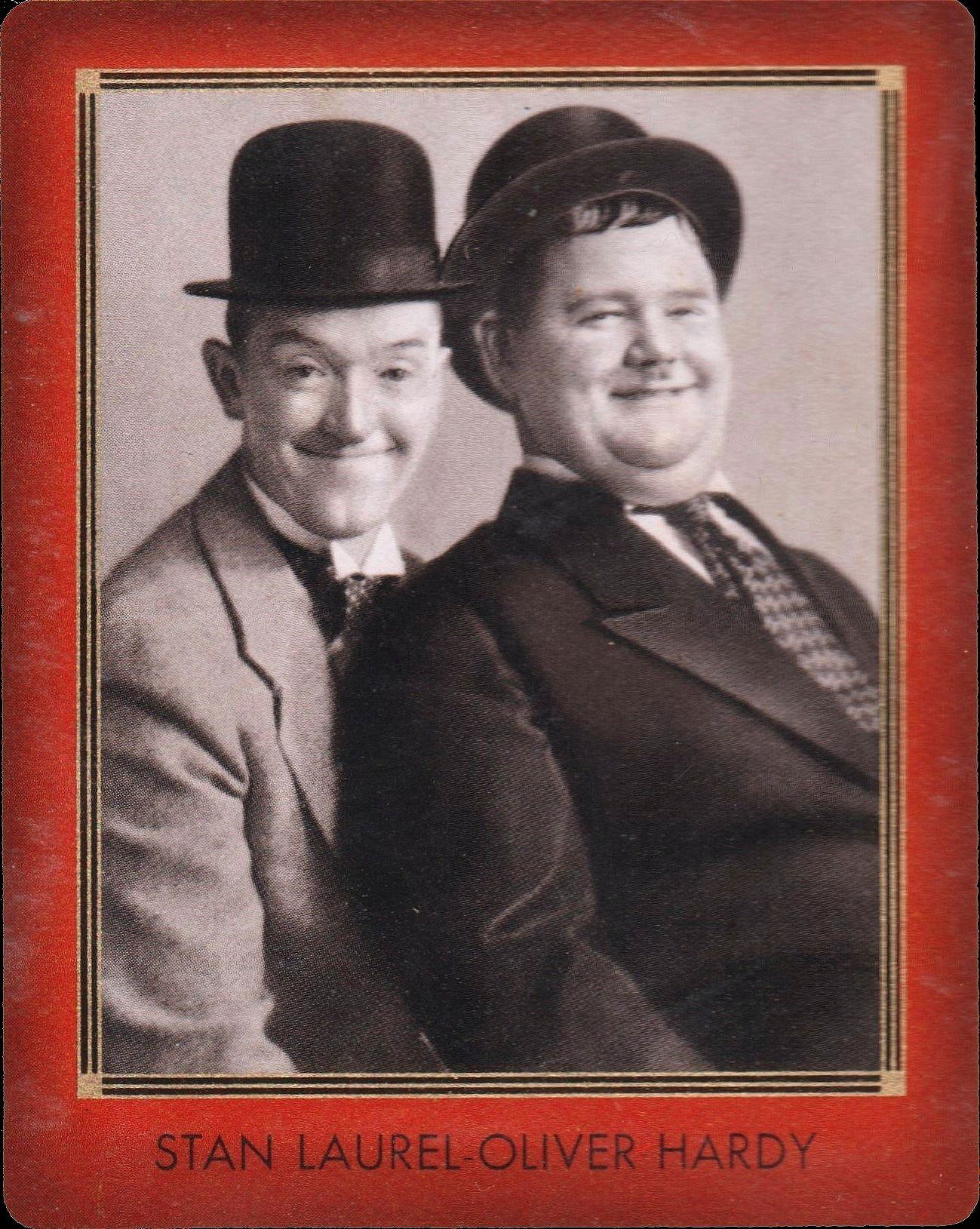 STAN LAUREL & OLIVER HARDY