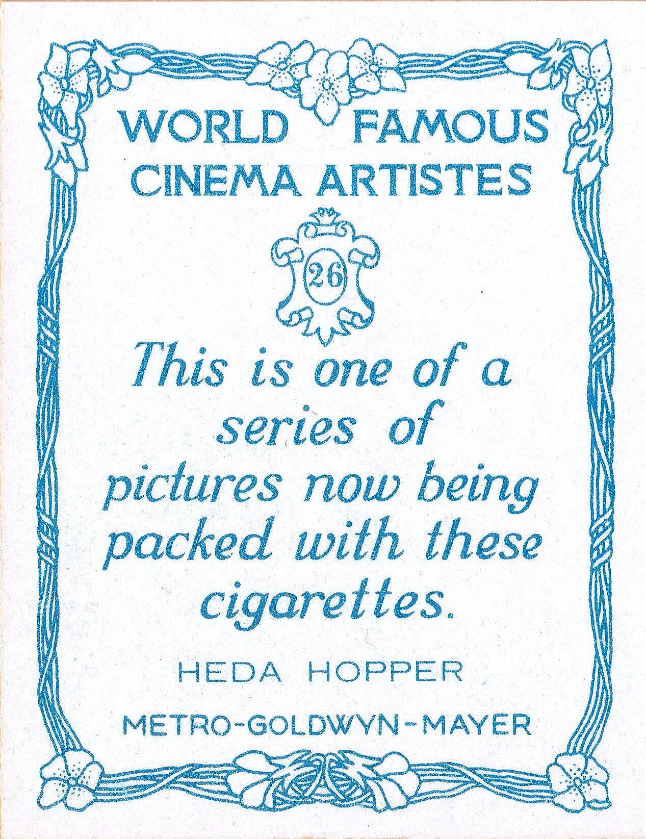 HEDDA HOPPER