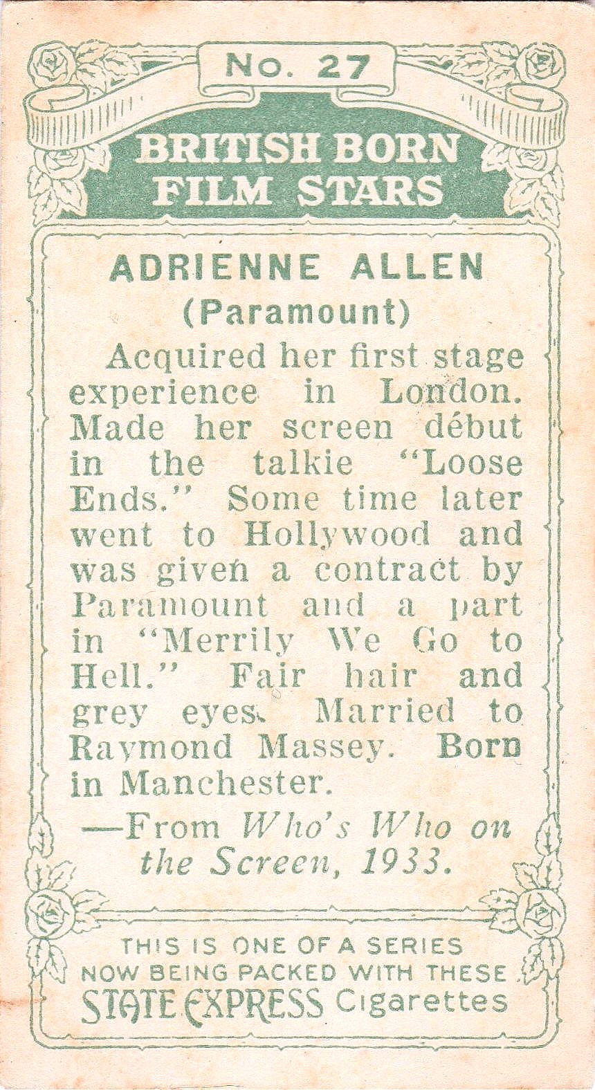 ADRIENNE ALLEN