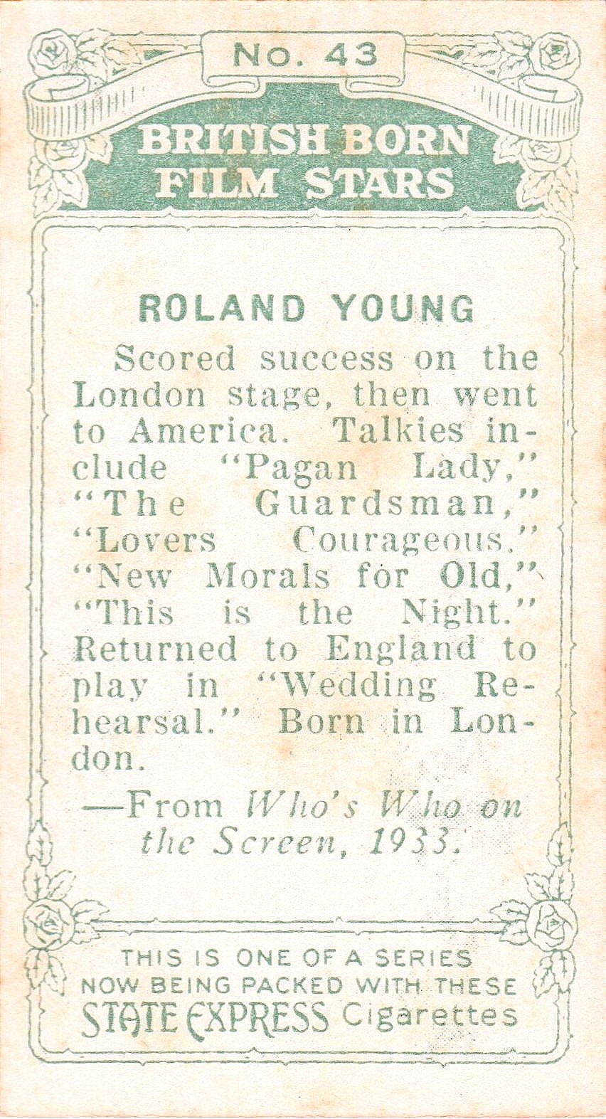 ROLAND YOUNG