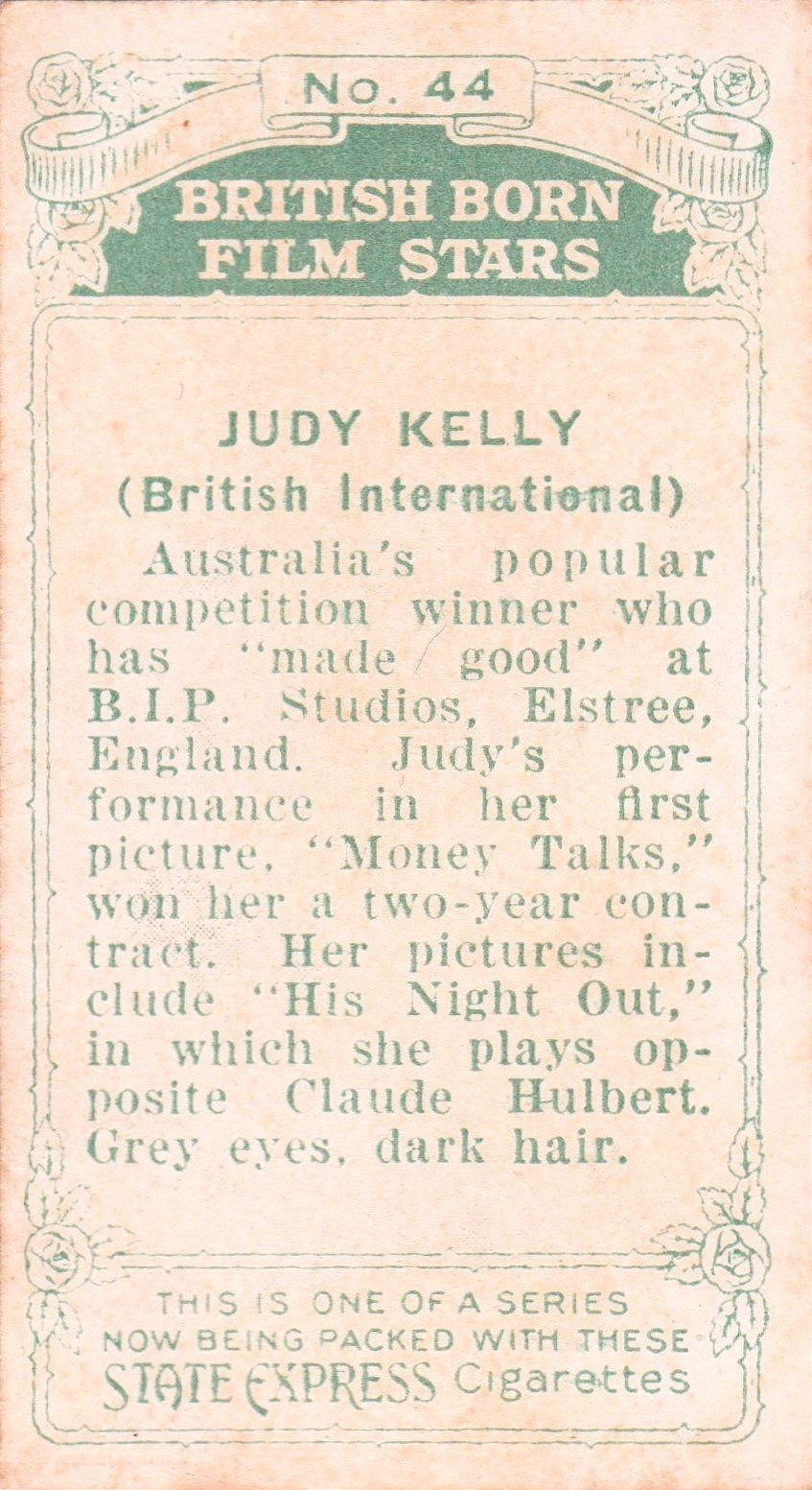 JUDY KELLY