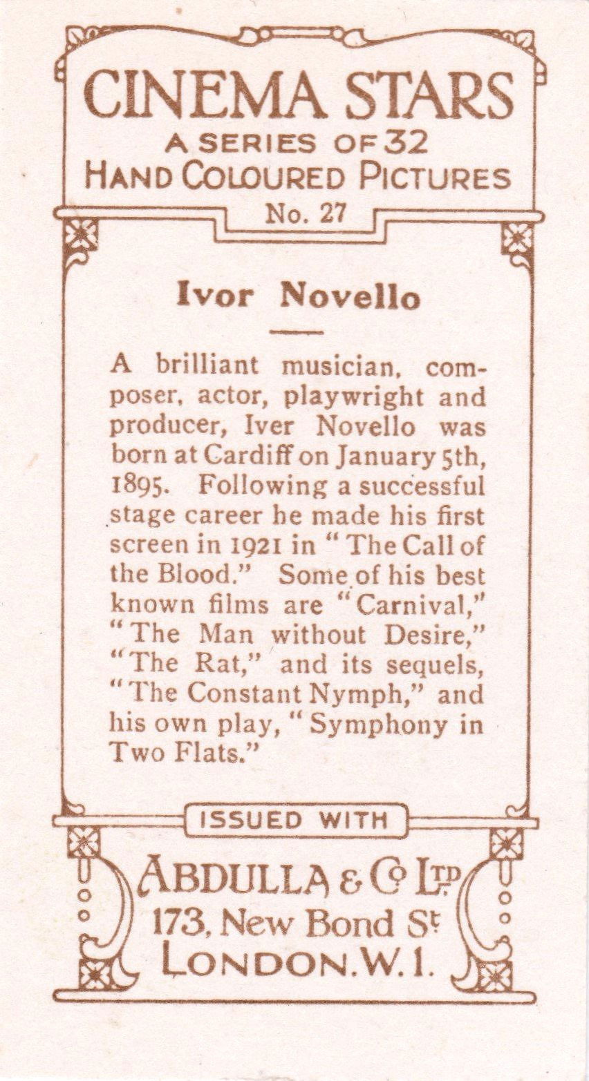IVOR NOVELLO