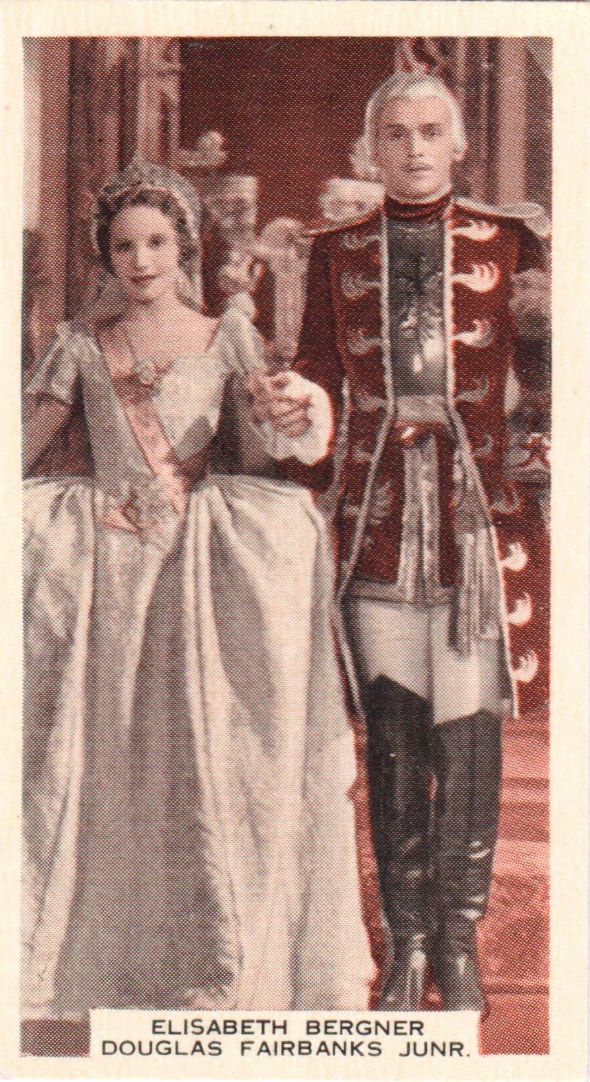 ELISABETH BERGNER AND DOUGLAS FAIRBANKS JUNR. in "CATHERINE THE GREAT"