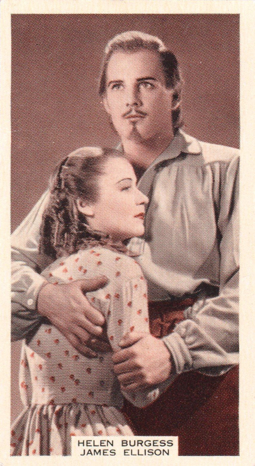 HELEN BURGESS AND JAMES ELLISON in "THE PLAINSMAN"