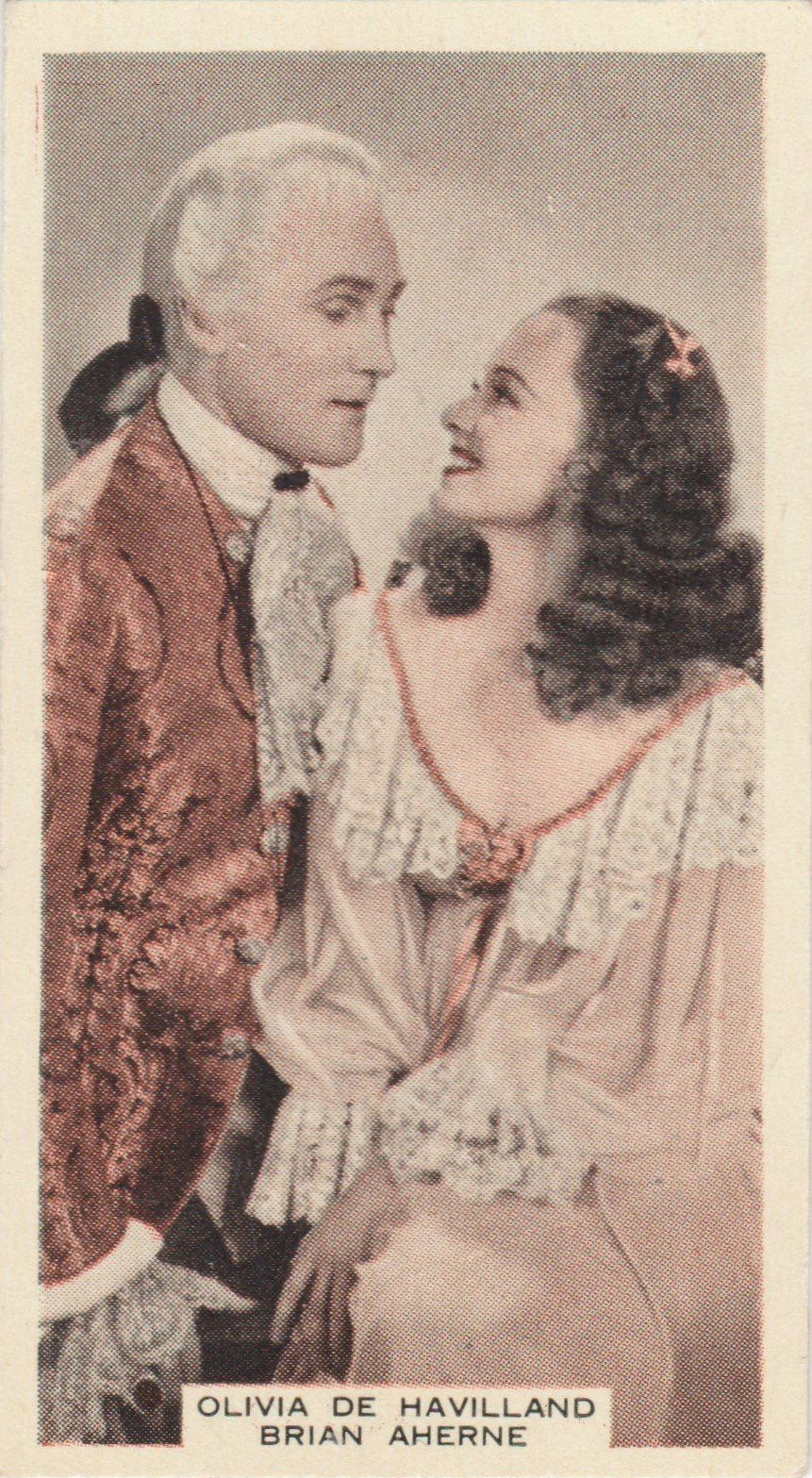 OLIVIA DE HAVILLAND AND BRIAN AHERNE in "THE GREAT GARRICK"