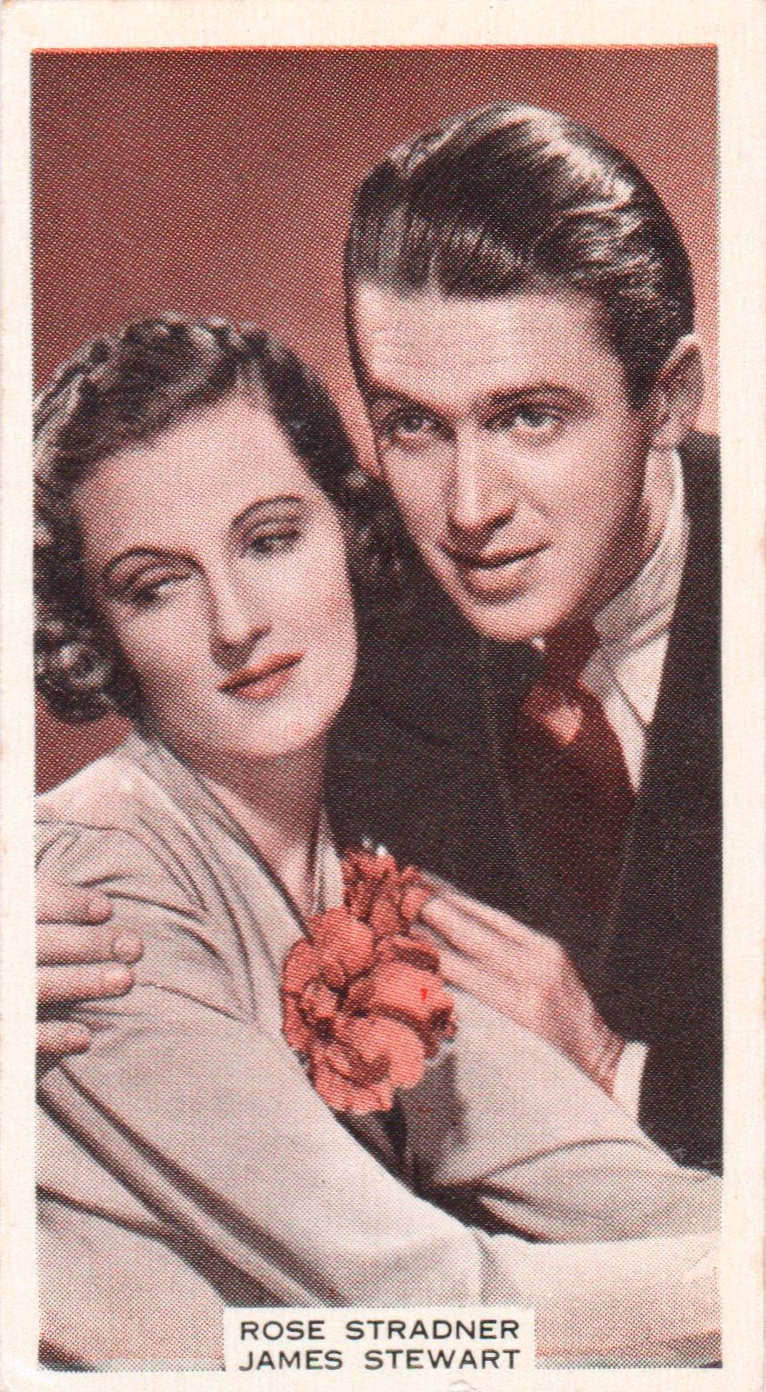 ROSE STRADNER AND JAMES STEWART in "THE LAST GANGSTER"