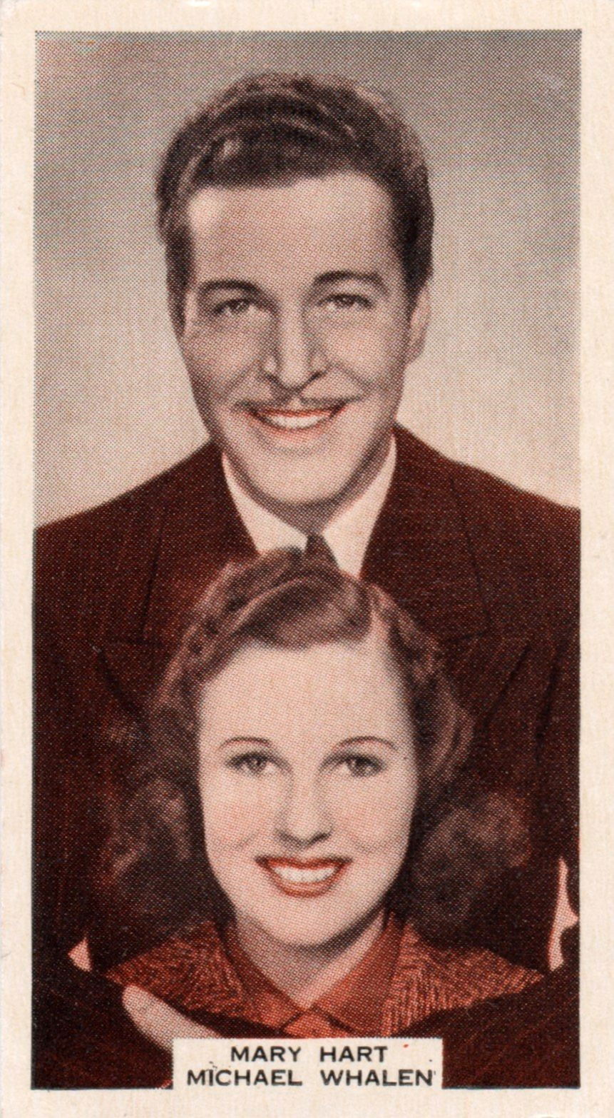 MARY HART AND MICHAEL WHALEN in "THE MYSTERIOUS MISS X"