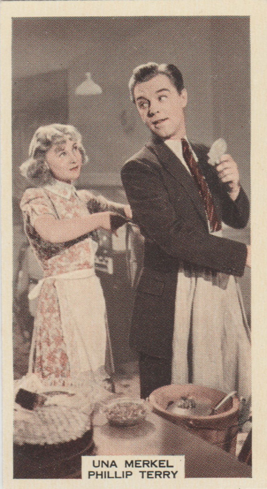 UNA MERKEL AND PHILLIP TERRY in "ON BORROWED TIME"