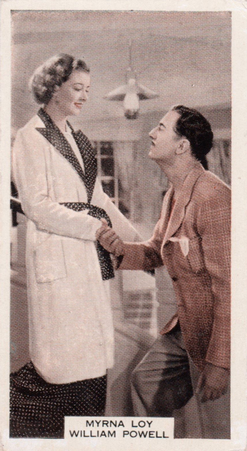 MYRNA LOY AND WILLIAM POWELL in "LIBELLED LADY"