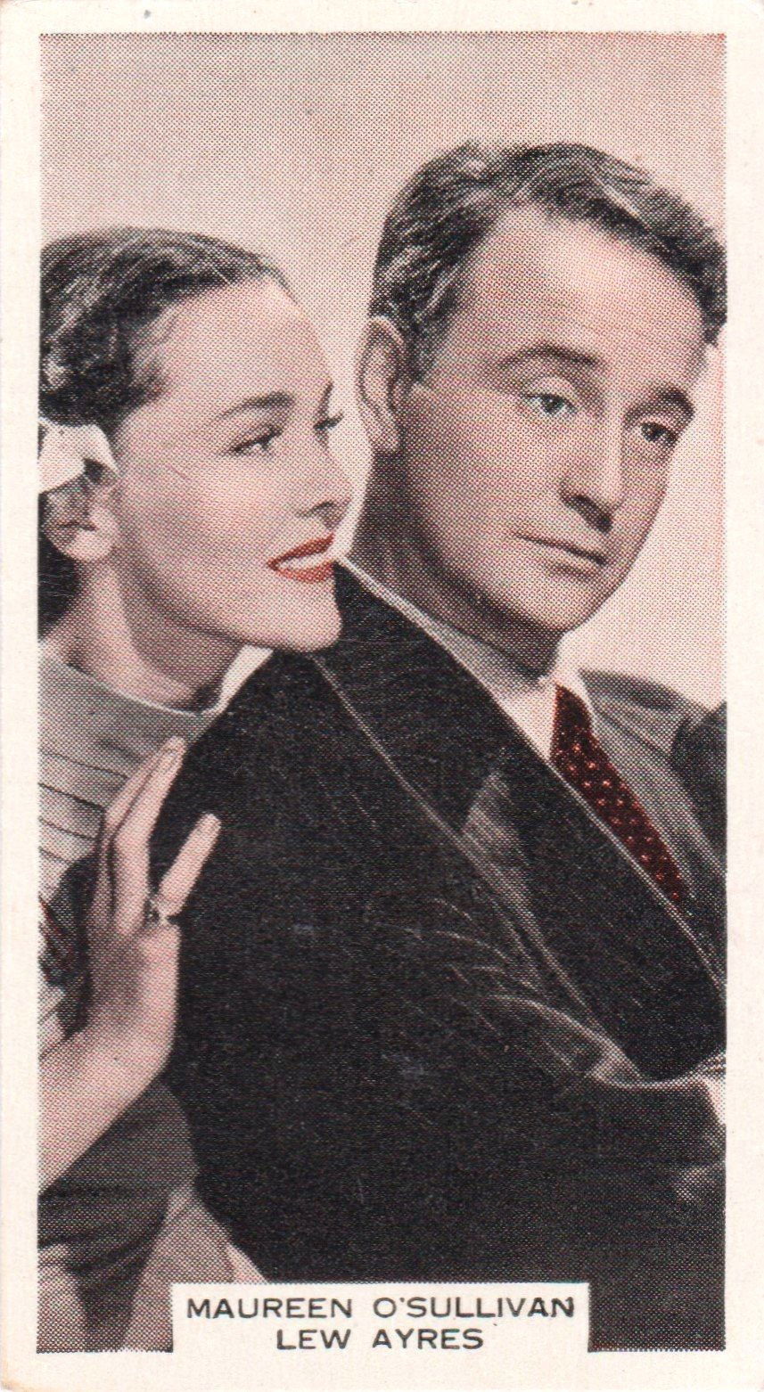 MAUREEN O'SULLIVAN AND LEW AYRES in "SPRING MADNESS"