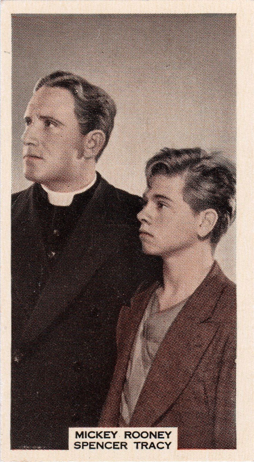 MICKEY ROONEY AND SPENCER TRACY in "BOYS TOWN"