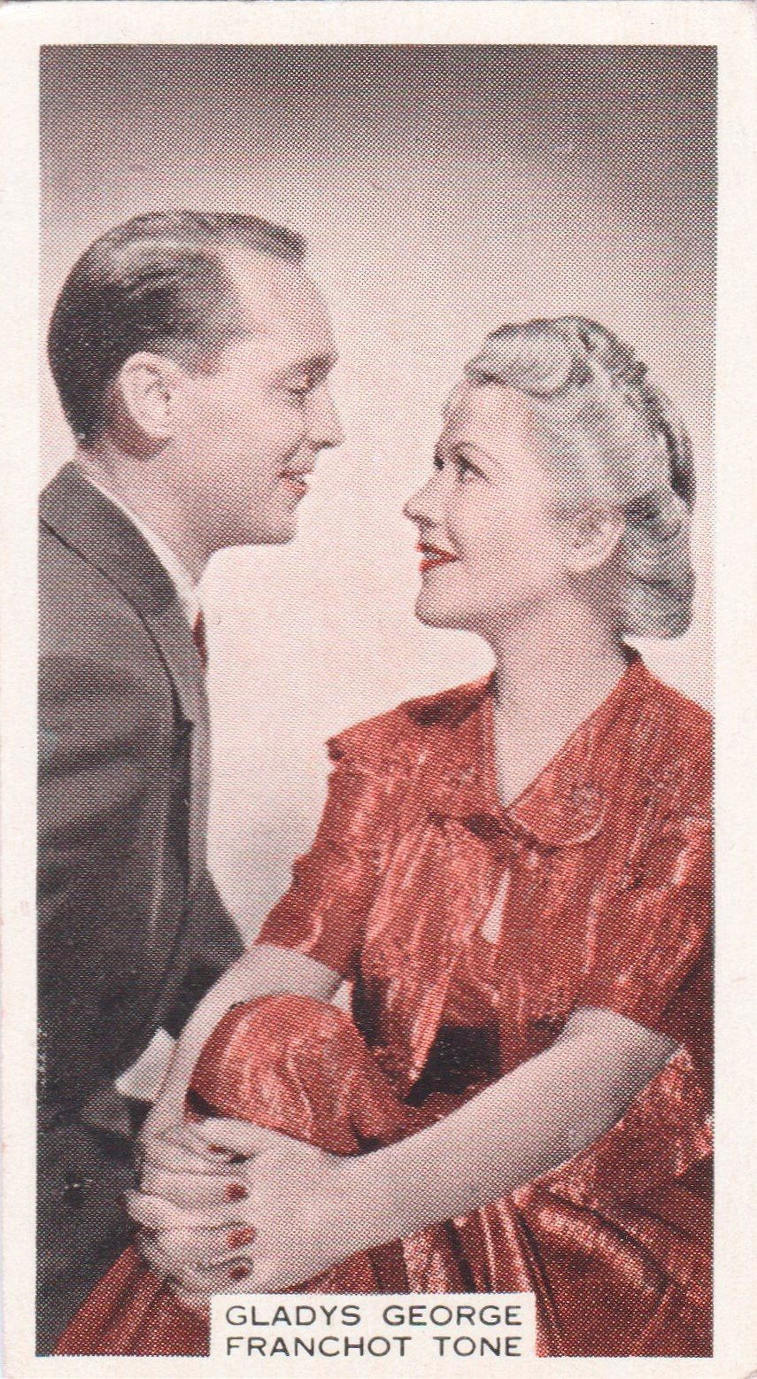 GLADYS GEORGE AND FRANCHOT TONE in "LOVE IS  A HEADACHE"