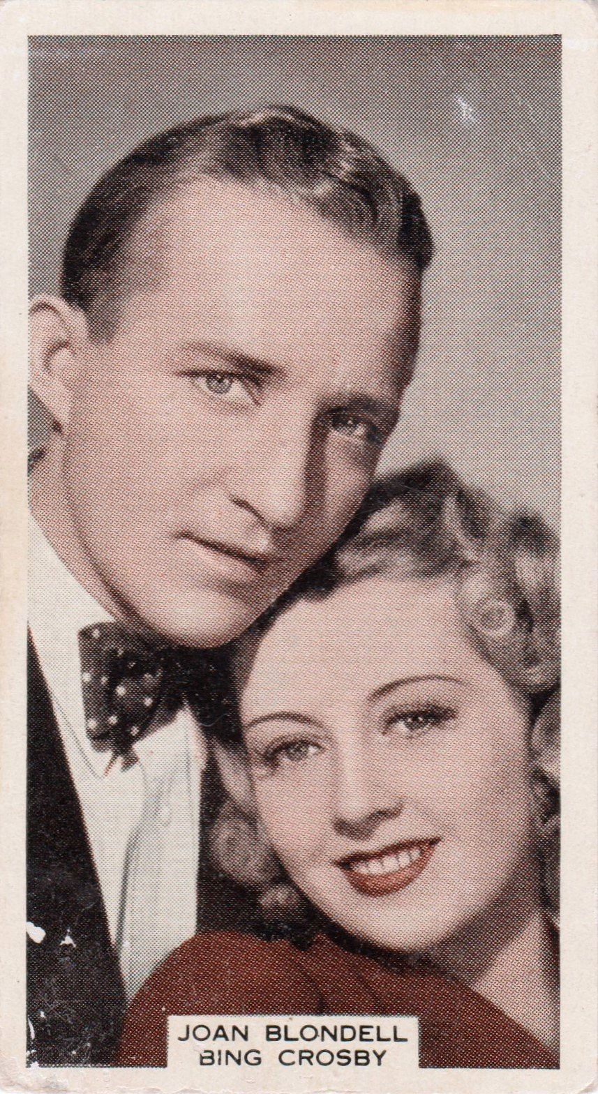 JOAN BLONDELL AND BING CROSBY in "EAST SIDE OF HEAVEN"