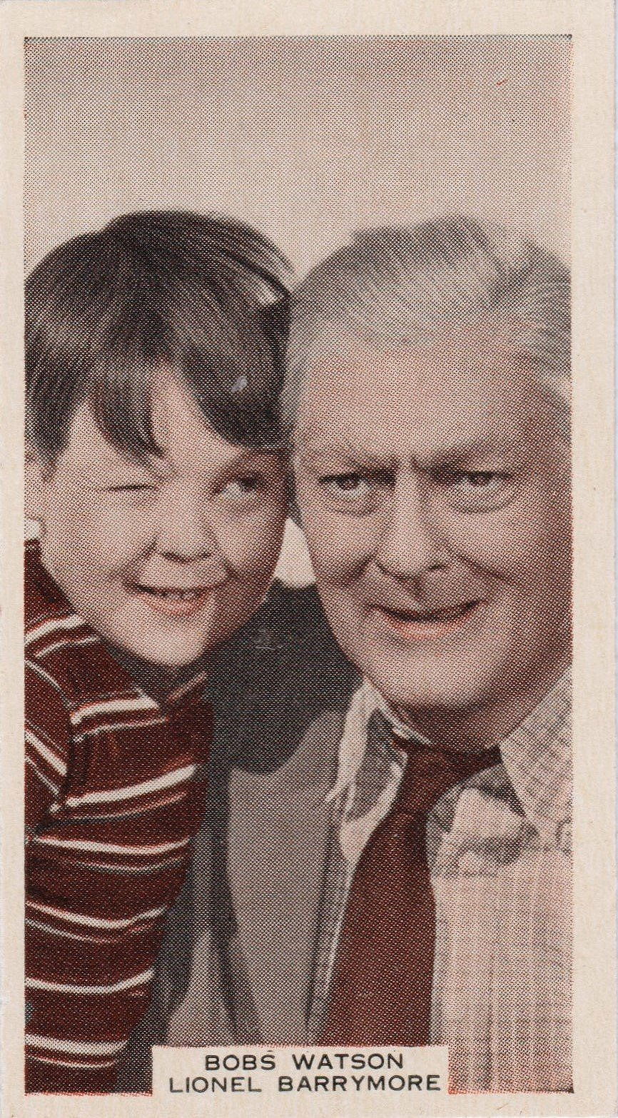 BOBS WASTON AND LIONEL BARRYMORE in "ON BORROWED TIME"