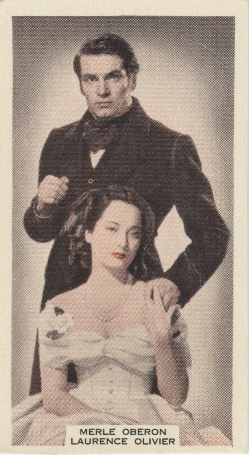 MERLE OBERON AND LAURENCE OLIVER in "WUTHERING HEIGHTS"