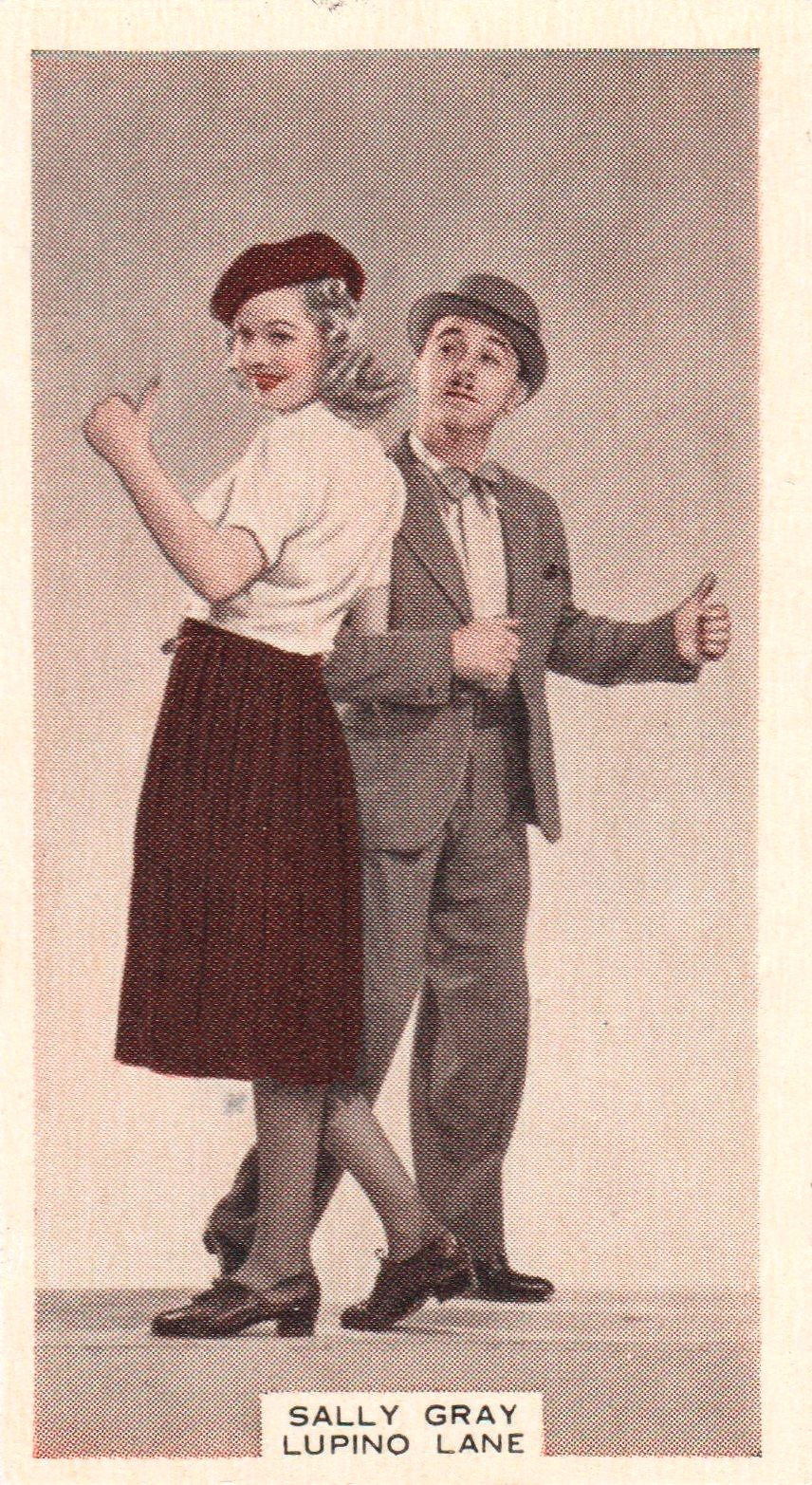 SALLY GRAY AND LUPINO LANE in "THE LAMBETH WALK"