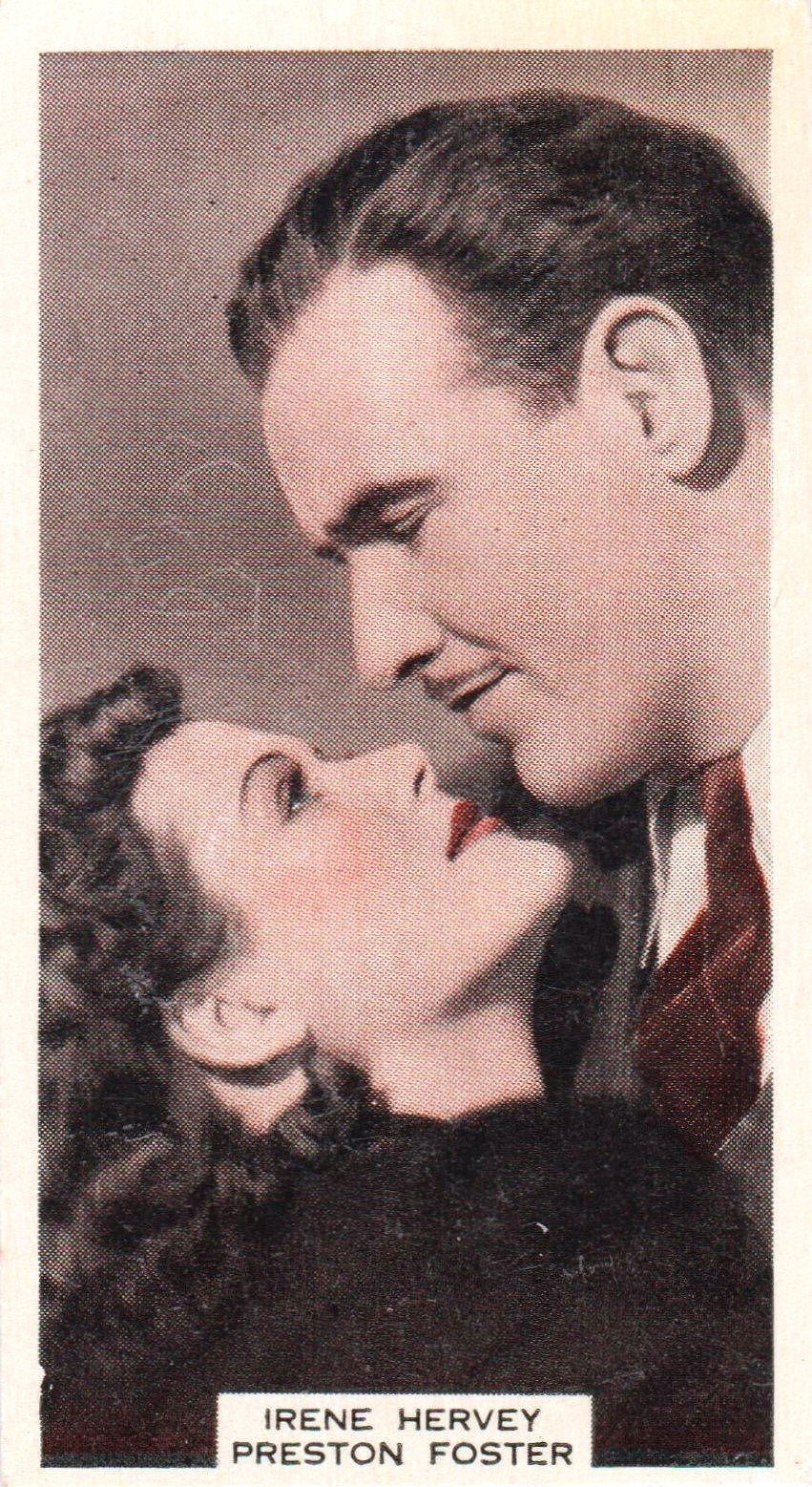 IRENE HERVEY AND PRESTON FOSTER in "SOCIETY SMUGGLERS"