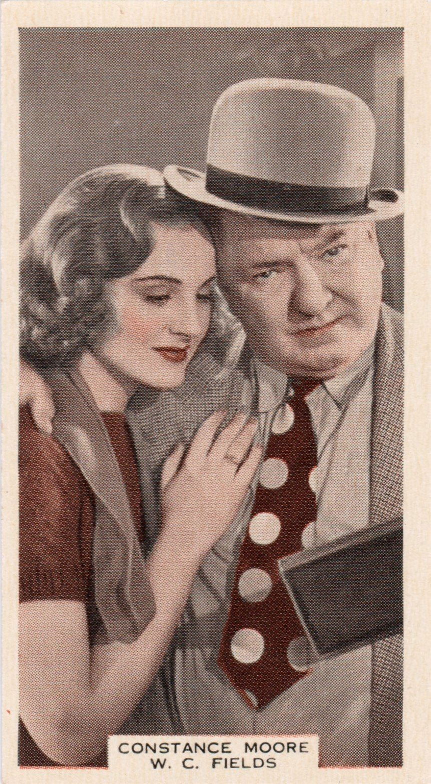 CONSTANCE MOORE ADN W. C. FIELDS in "YOU CAN'T CHEAT AN HONEST MAN"