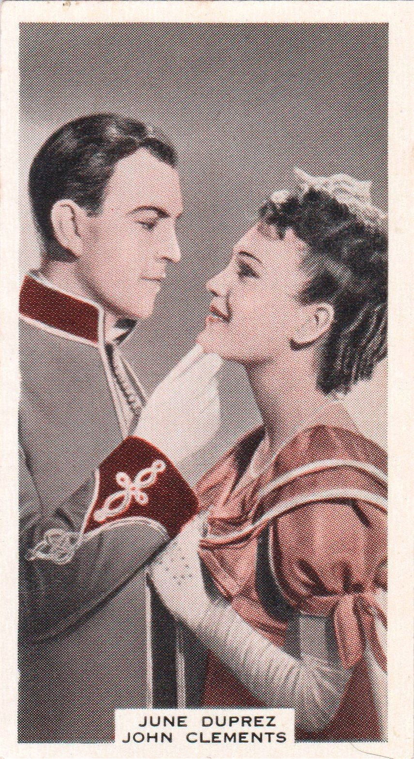 JUNE DUPREZ AND JOHN CLEMENTS in "THE FOUR FEATHERS"