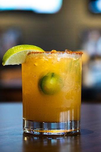 Spicy Passionfruit Margarita
