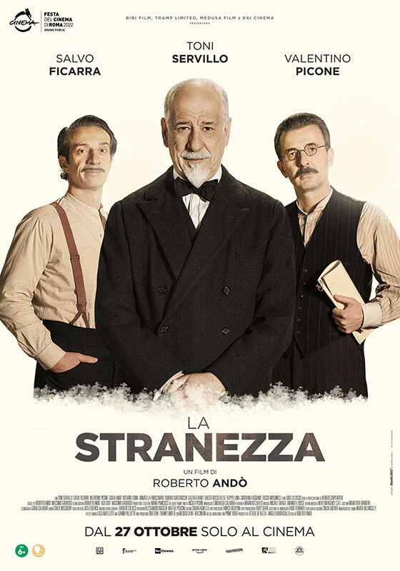 Antonio Ribisi La Spina nel film La Stranezza