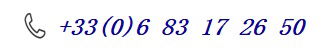 06 83 17 26 50                 E-SYSTEM