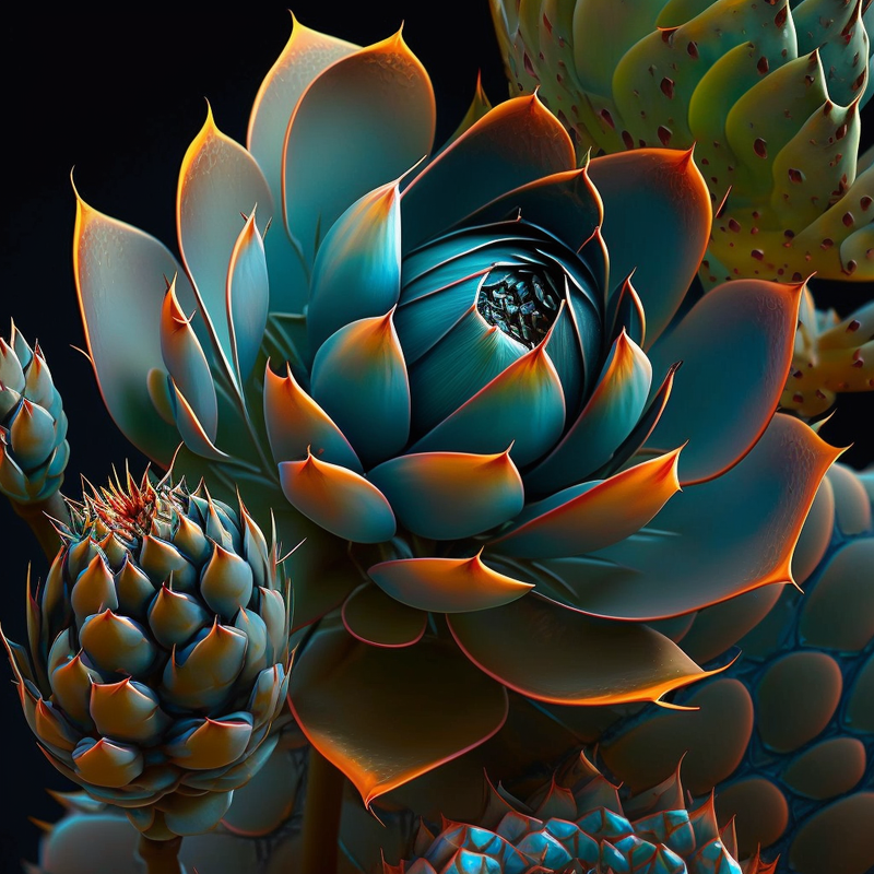 Non existent flowers.