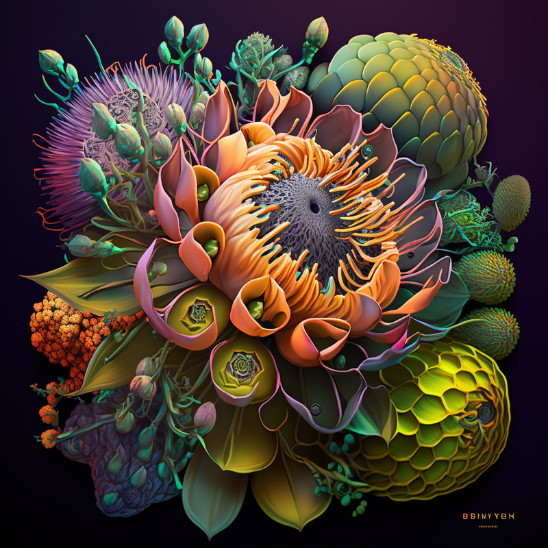 Non existent flowers.