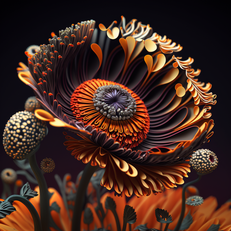 Non existent flowers.