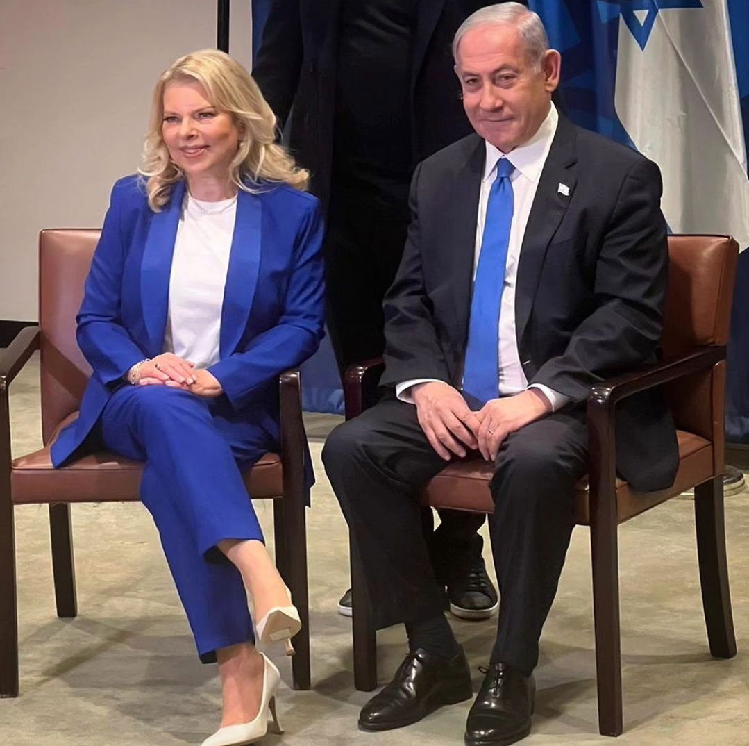 Israel's Prime Minister Benjamin Netanyahu & wife Mrs. Sara Netanyahu (Makeup & Male grooming by me)