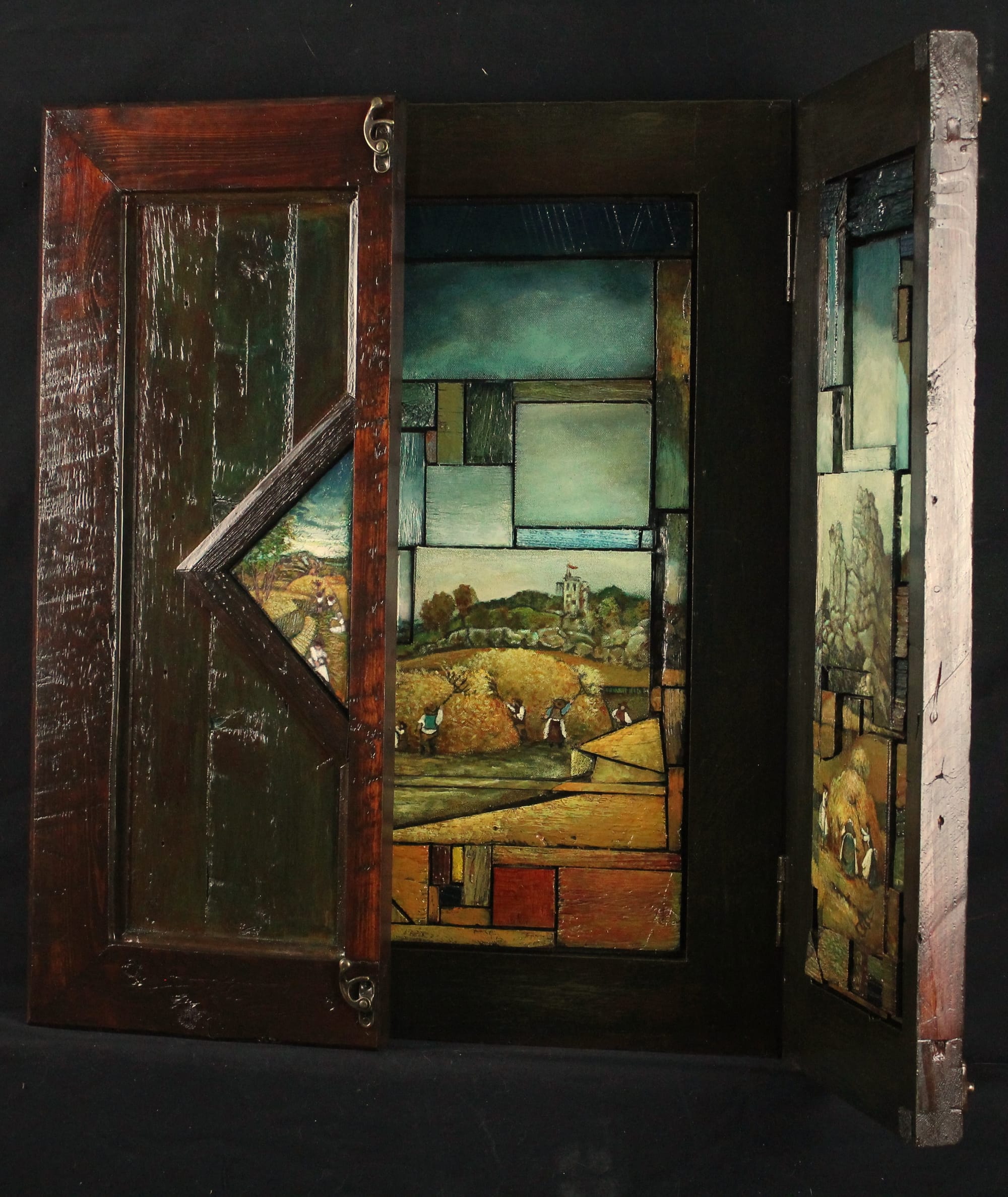 Harvest Triptych SOLD