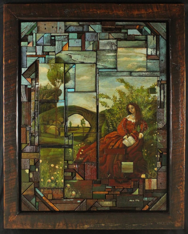 Lady with a Book     SOLD