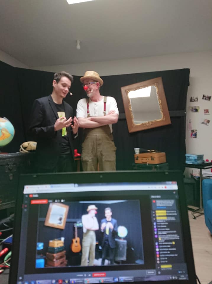 Sirouy le clown dans les écoles, associations, comités d'entreprise, etc...