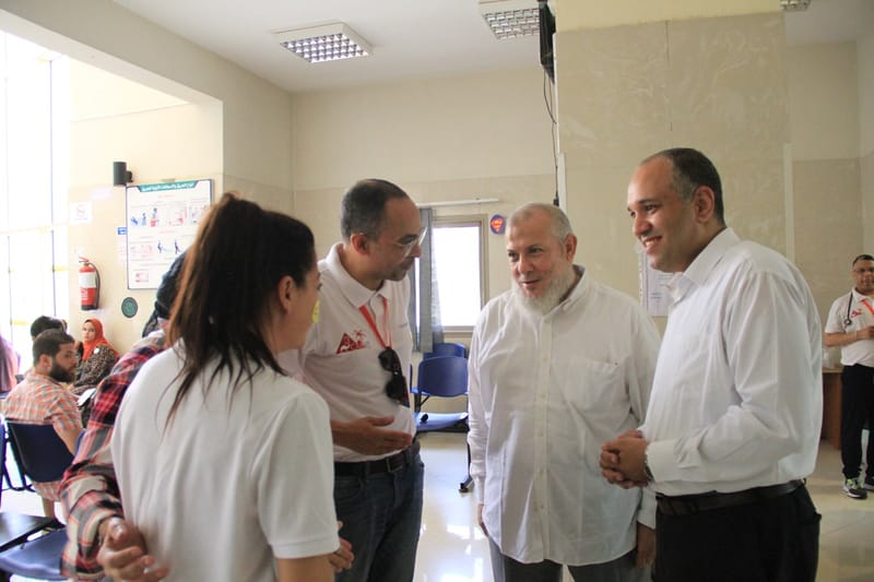 التعاون مع منظمة الصحة العالمية من خلال مؤسسة operation smile