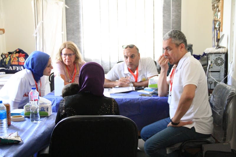 التعاون مع منظمة الصحة العالمية من خلال مؤسسة operation smile