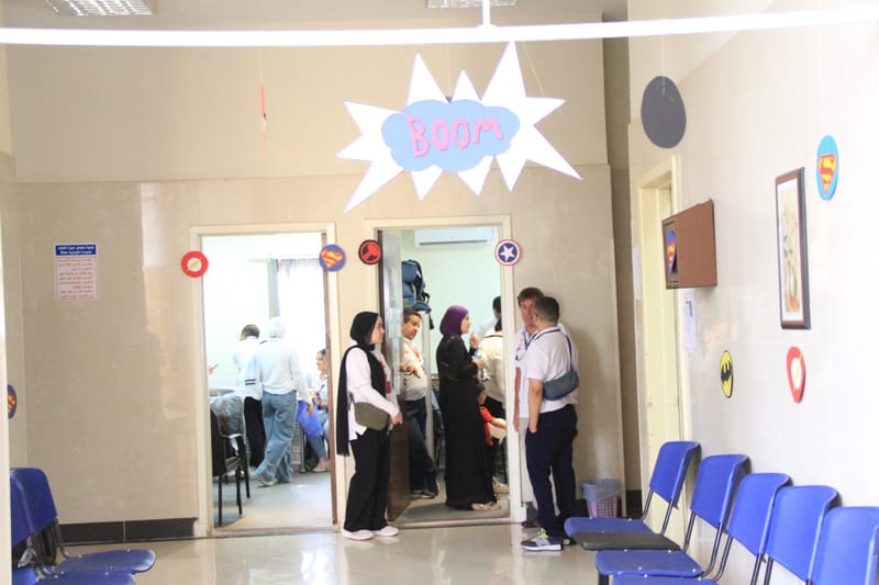 التعاون مع منظمة الصحة العالمية من خلال مؤسسة operation smile