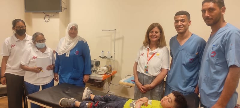 التعاون مع منظمة الصحة العالمية من خلال مؤسسة operation smile