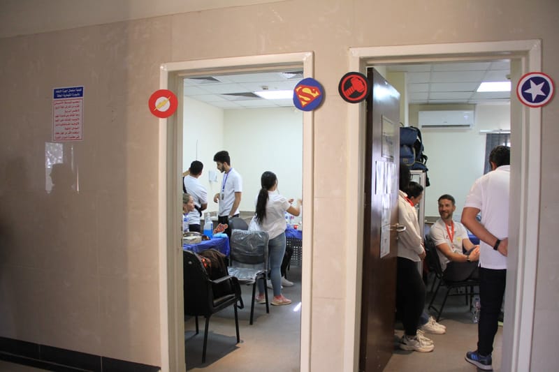 التعاون مع منظمة الصحة العالمية من خلال مؤسسة operation smile