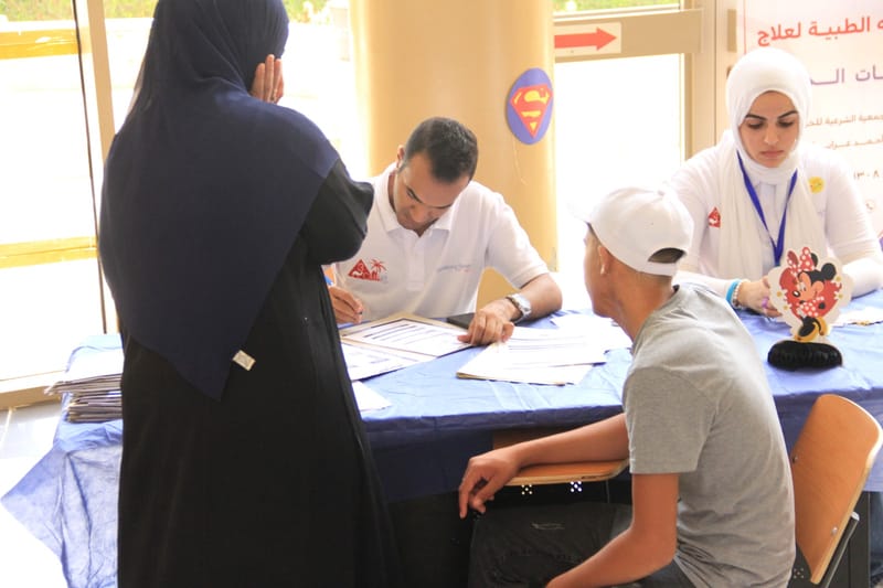 التعاون مع منظمة الصحة العالمية من خلال مؤسسة operation smile