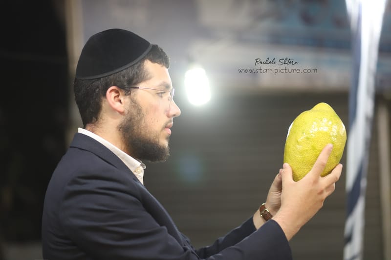 ריח סוכות בני ברקי ברחוב