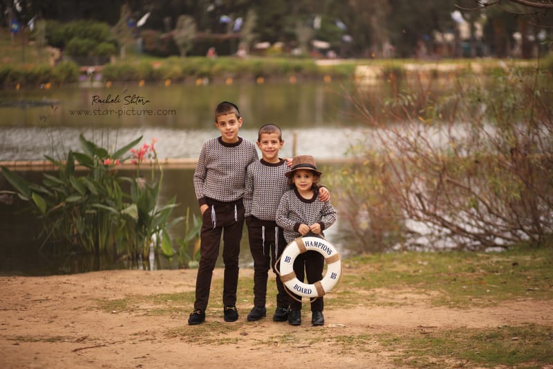 הטוהר הזה של הבונבון שבגזירת תלתל נהיה גבר קטן
