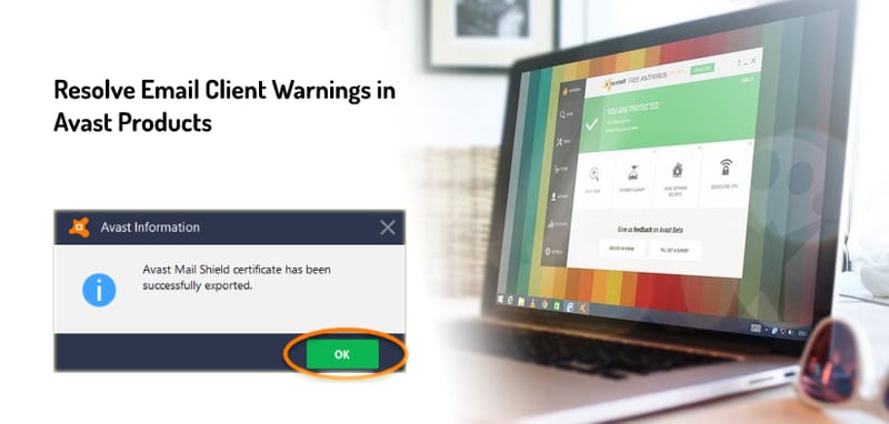 Resolve Email Client Warnings in Avast Products