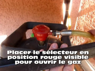 1ère mise en route de la plancha