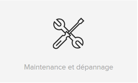 Maintenance & dépannage