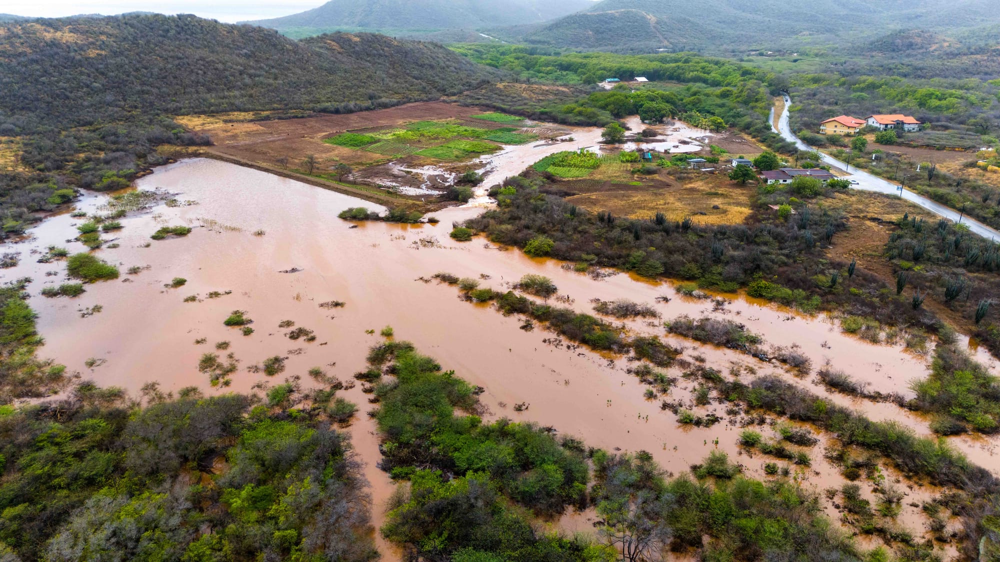 Enormous flooding in Bandabou