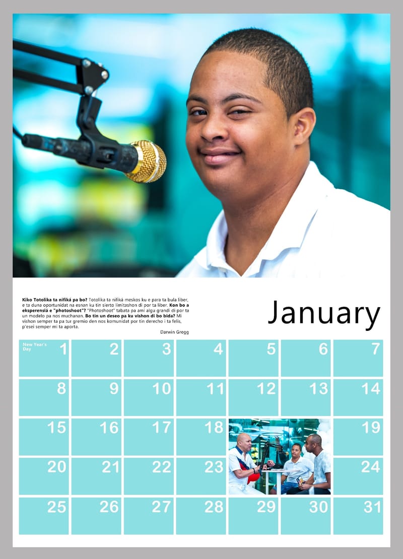 50th Anniversary Calendar