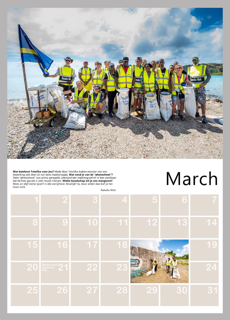 50th Anniversary Calendar