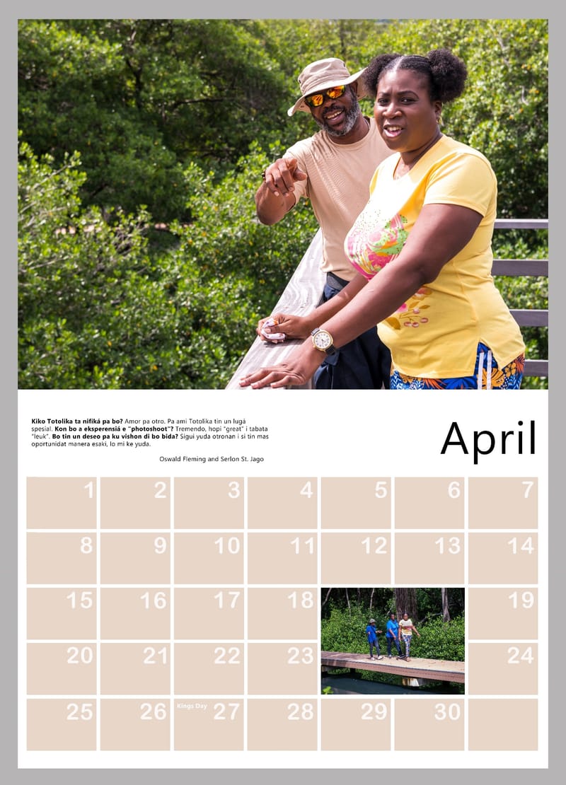 50th Anniversary Calendar